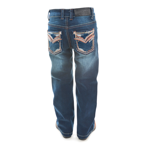 Pure Western Girls Emma Bootcut Jeans (PCP5201316) Indigo