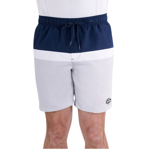 Pure Western Mens Liam Board Shorts (P3S1302776) Navy/Grey Marle XL [SD]