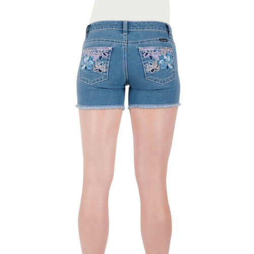 Pure Western Women Audrey Shorts (PCP2305611) Faded Blue 6