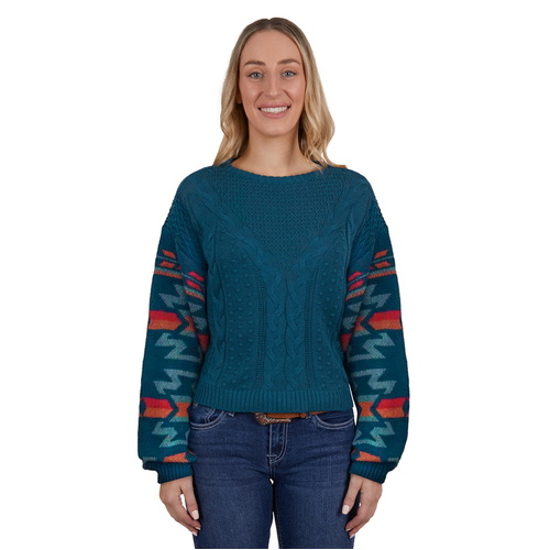 Pure Western Womens Mora Knitted Pullover (P4W2556925) Multi 8
