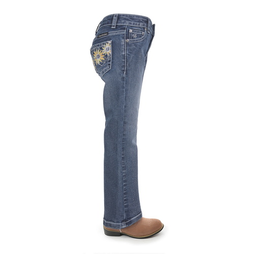 Pure Western Girls Amy Bootcut Jeans (PCP5213935) Retro Blue 2