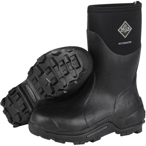 Muck Boots Mens Muckmaster Mid Boots (SMMM-500A) Black