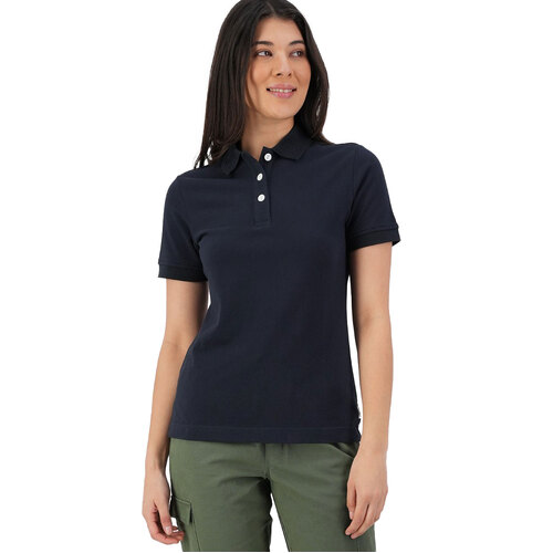 Swanndri Womens Gladstone Polo Shirt (SS231592W) Navy 10 [SD]