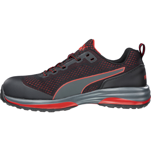 Puma Mens Speed Safety Shoe (644497) Black/Red [GD]