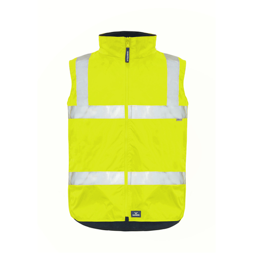 Rainbird Mens Hi Vis Reversible Utility Vest (8553) Yellow