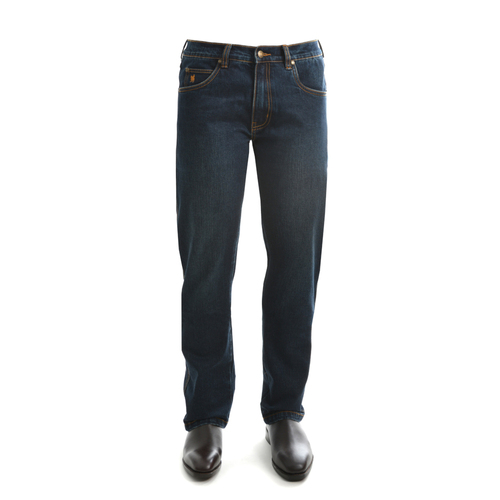 Thomas Cook Mens Lochie Tailored Leg Jeans (TCP1226064) Dark Indigo 30x32