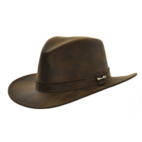 Thomas Cook Travel Crushable Hat (TCP1946HAT) Dark Brown