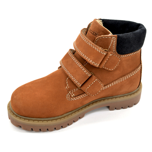 Thomas Cook Youth Addison Velcro Boots (T1W78065) Camel 8 [SD]