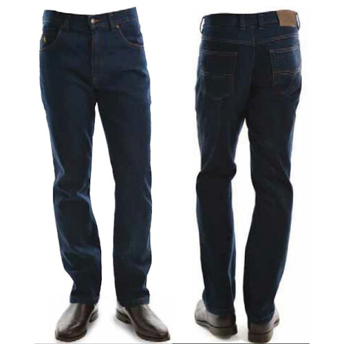 Thomas Cook Mens Wool Denim Jeans, 32 Leg (TCP1226170) Dark Indigo