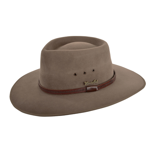 Thomas Cook Grazier Pure Fur Felt Hat (TCP1913HAT) Fawn 54