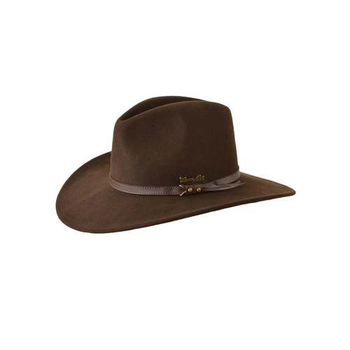 Thomas Cook Original Crushable Hat (TCP1900002) Dark Brown 53