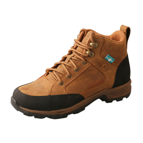 Twisted X Mens 6" Hiker Boots (TCMHKW001) Brown/Tan 7 [SD]