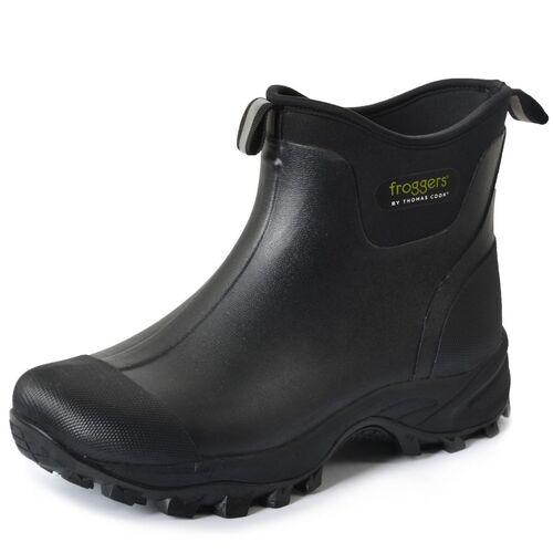 Froggers Mens Gumboots (TCP18213) Black 12 [SD]