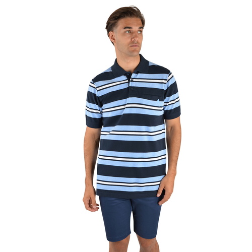 Thomas Cook Mens Oats S/S Polo (T2S1509007) Navy/Blue M [SD]
