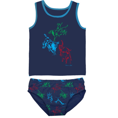 Thomas Cook Boys Rodeo Ride Singlet & Underwear Pack (T2S3903095) Navy [SD]