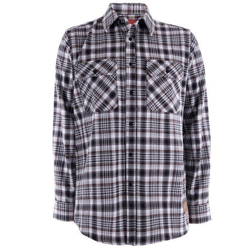 Thomas Cook Mens Sullivan Thermal Check L/S Shirt (T3W1115190) Brown/Multi M [SD]