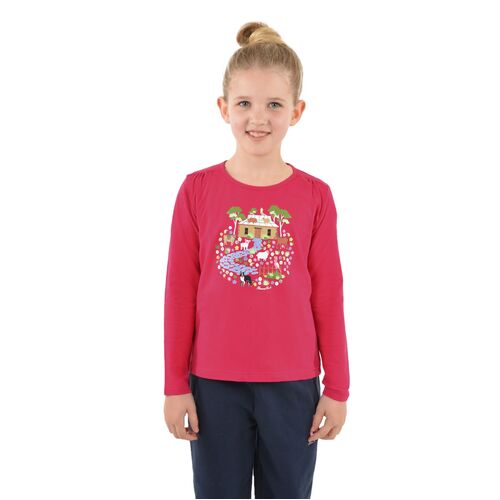 Thomas Cook Girls McLeod Homestead L/S Tee (T3W5531111) Bright Rose 2 [SD]