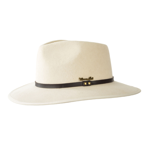Thomas Cook Unisex Sutton Wool Felt Hat (T3W1973HAT) Cream 58 [SD]