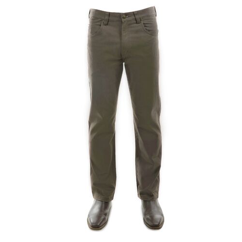 Thomas Cook Mens Coloured Wool Denim Jeans (TCP1203171) Greystone 30x32