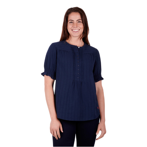 Thomas Cook Womens Kaylie S/S Shirt (T3S2136097) Navy 8 [SD]