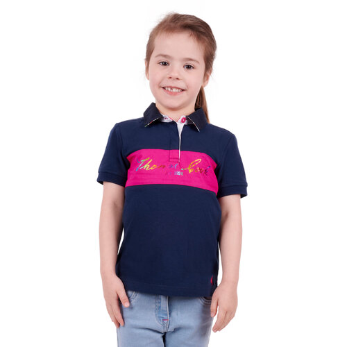Thomas Cook Girls Lacey S/S Polo (T3S5500089) Navy 14 [SD]