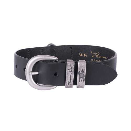 Thomas Cook Dogs Twin Keeper Collar (TCP7921COL) Black L