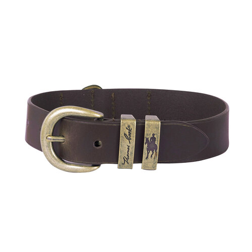 Thomas Cook Dogs Twin Keeper Collar (TCP7921COL) Chocolate S