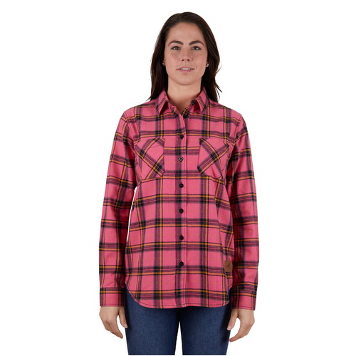Dux-Bak by Thomas Cook Womens Beatris Thermal L/S Shirt (T4W2150116) Pink 10