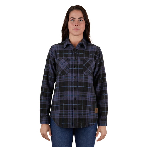 Dux-Bak by Thomas Cook Womens Oleta Thermal L/S Shirt (T4W2150114) Navy/Blue 8