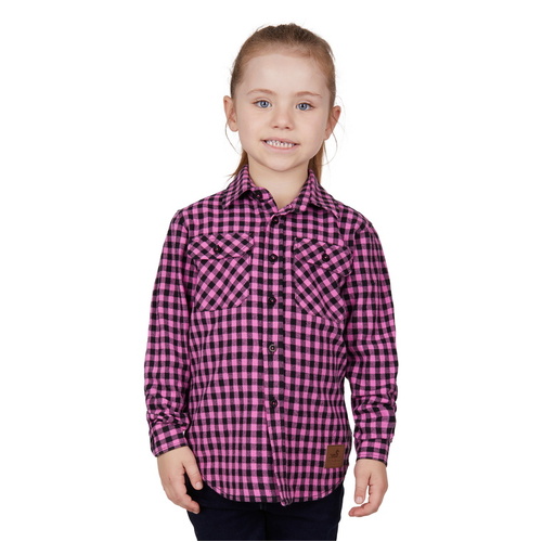 Dux-Bak by Thomas Cook Childrens Adrianna Thermal L/S Shirt (T4W7103111) Pink 6