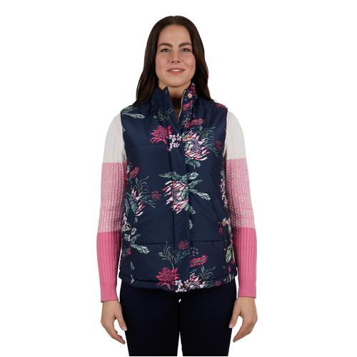 Thomas Cook Womens Flora Reversible Vest (T4W2616102) Navy S