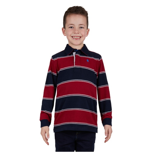 Thomas Cook Boys Dunkeld Rugby (T4W3502023) Navy/Red 2