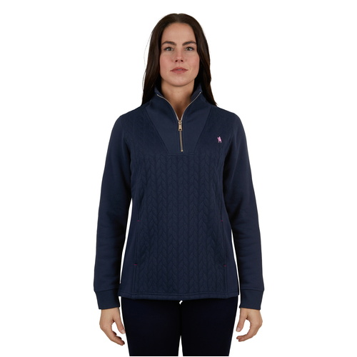 Thomas Cook Womens Abby 1/4 Zip Rugby (T4W2527091) Navy 8