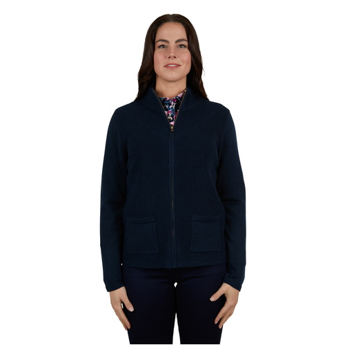 Thomas Cook Womens Annette Zip Up Cardigan (T4W2728072) Navy 8