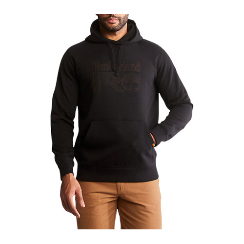 Timberland Pro Mens Honcho Textured Graphic Hoodie (A55OA) Black S [SD]