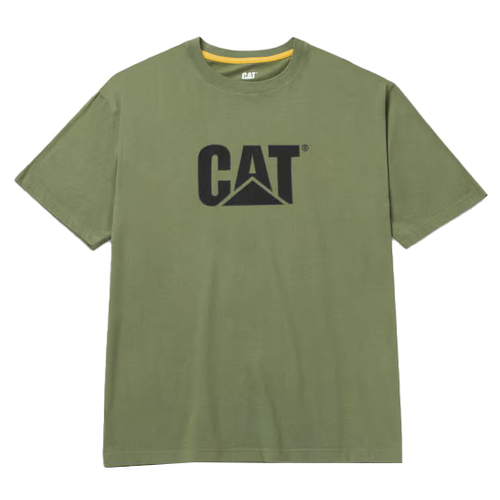 CAT Mens Trademark Logo Tee (1510305.12369) Chive S