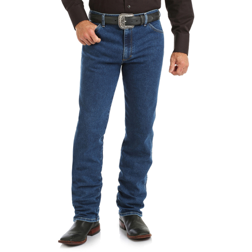 Wrangler Mens C/Cut Original Fit Active Flex Jeans (13MAFGK36) Stonewash