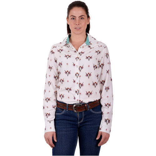 Wrangler Womens Offelia L/S Shirt (X3S2140662) Multi 16 [SD]