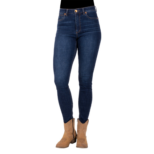 Wrangler Womens Sierra Skinny Jeans (XCP2238861) Old Indigo 0