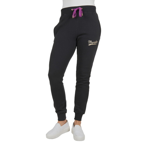 Wrangler Womens Stella Slim Trackpants (X4W2235068) Black 8