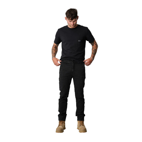 x/dmg Mens Denim Work Pants (x01/DENIM) Black Wash 30