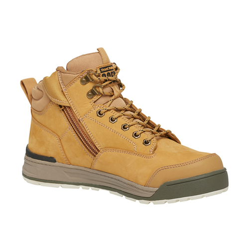 Hard Yakka Mens 3056 Side Zip Boots (Y60200) Wheat
