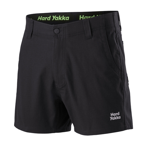 Hard Yakka Mens Raptor Short Shorts (Y05161) Black 67R
