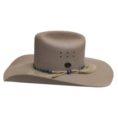 Statesman The Great Divide Fur Felt Hat (21018273) Light Cream 56 [GD]