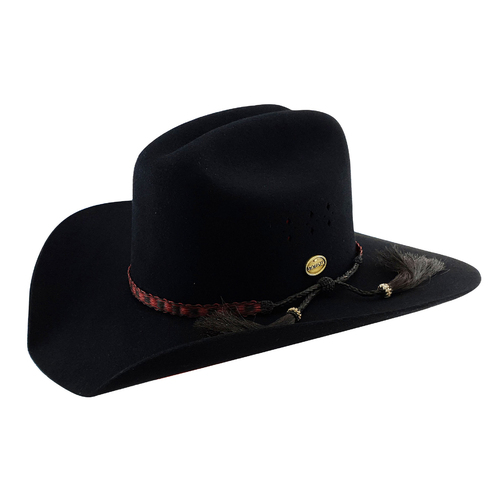 Statesman The Great Divide Fur Blend Hat (21050020) Black 54