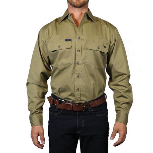 Ringers Western Mens King River Full Button Work Shirt (171110001)