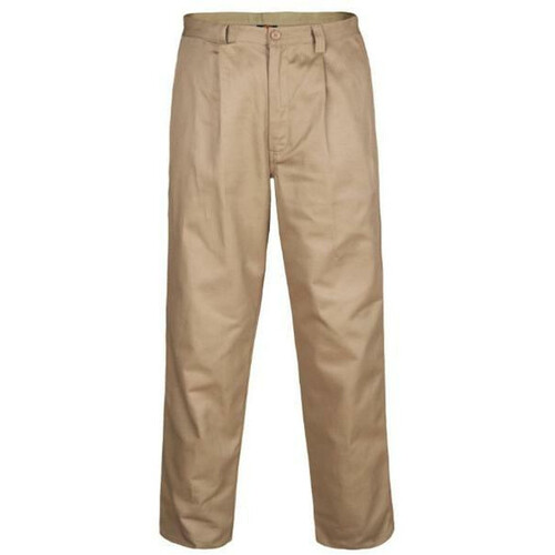 Ritemate Mens Pilbara Belt Loop Trousers (RM1002) Khaki 77R