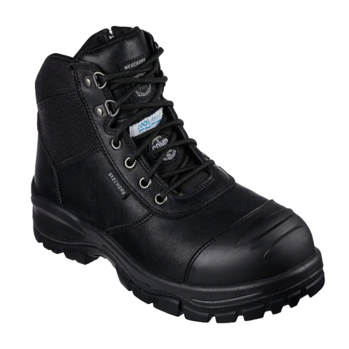 Skechers Mens SKX Work Composite Toe Boots (888028) Black 9