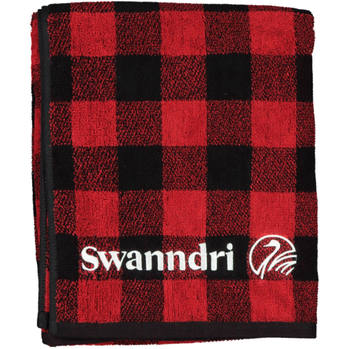 Swanndri Beach Towel V2 (150x91cm) (SS199001U) Red/Black