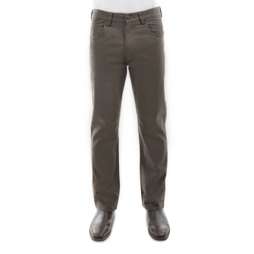 Thomas Cook Mens Stretch Moleskin Jeans (TCP1237007) Greystone 30X30